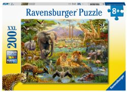RAVENSBURGER CASSE-TÊTE 200 LARGES PIÈCES - ANIMAUX DE LA SAVANE #12891